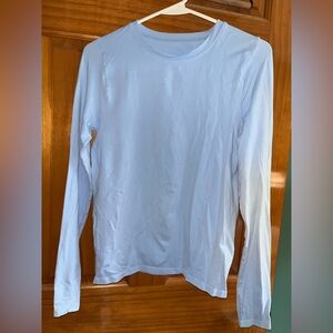 Amazon Light Blue Women's Long Sleeve Top